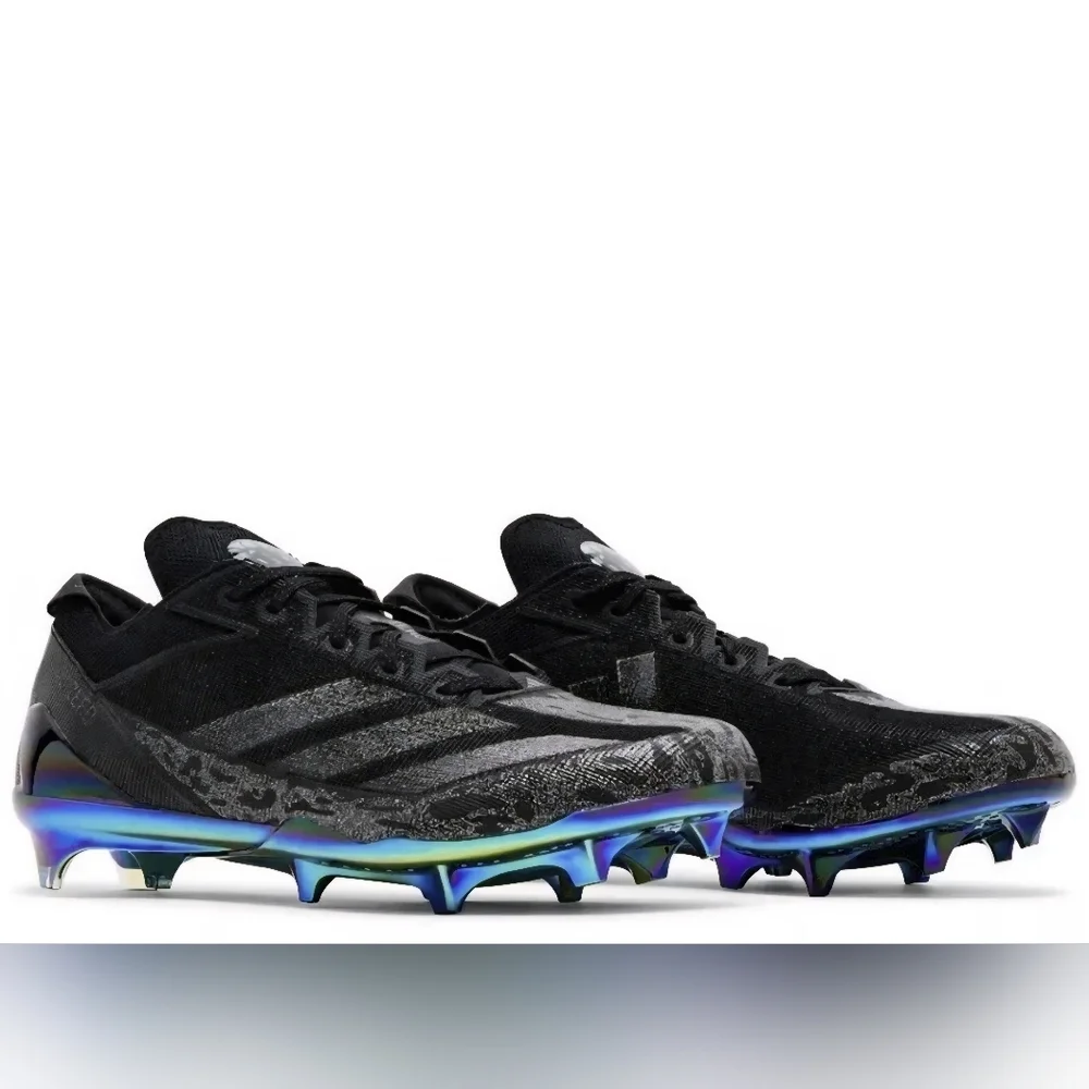 Adidas Electric Speed Juice Core Black Carbon Football Cleats IE4414 Men Size 13